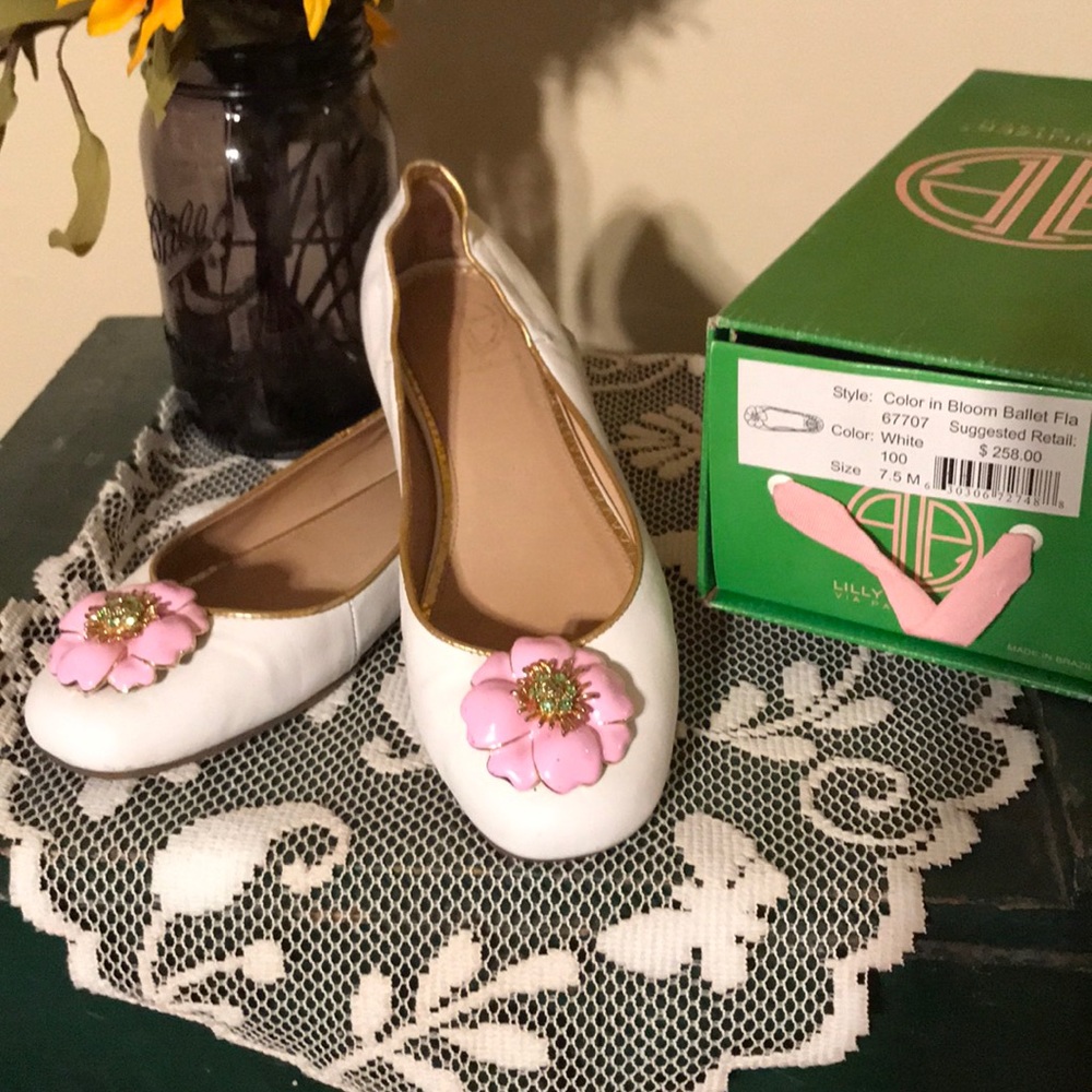 Lily Pulitzer BLOOM BALLET flats